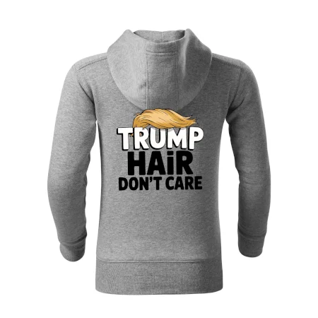 Trump hair dont care
