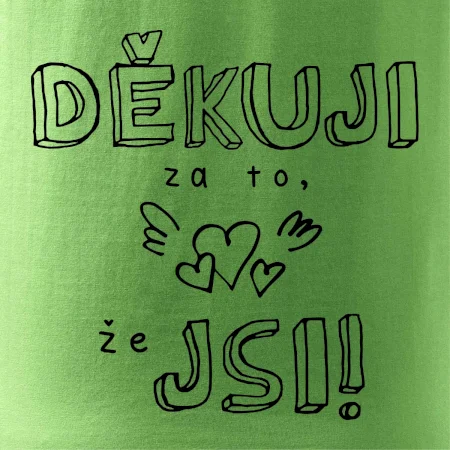 Děkuji za to, že jsi