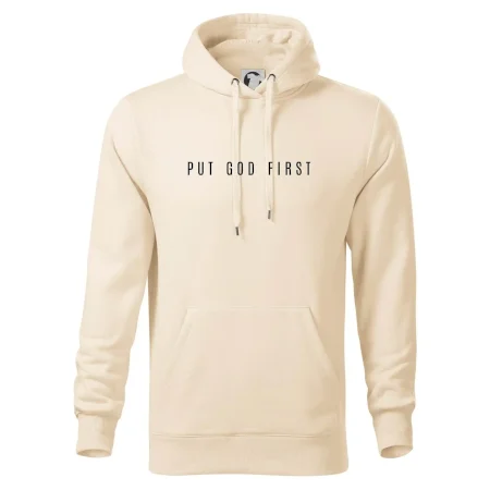 Put God first slabý nápis