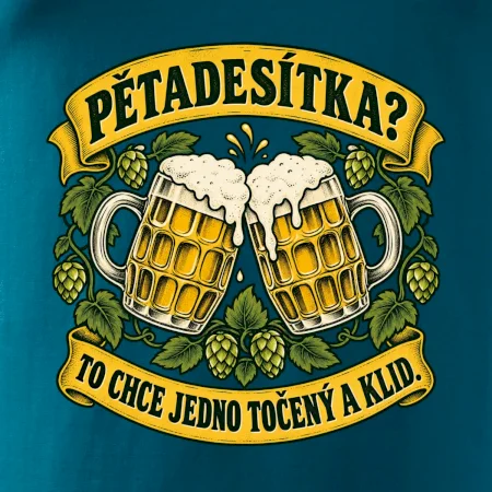 Pětadesítka - to chce jedno točený a klid