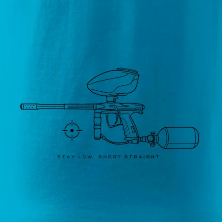 Minimalistický marker stay low shoot straight