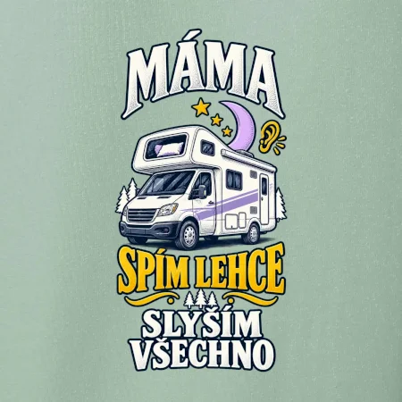 Máma spím lehce slyším všechno rodinná alkovna