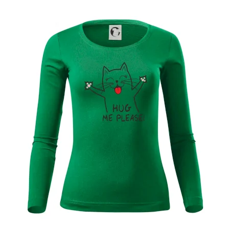Kočka hug me please