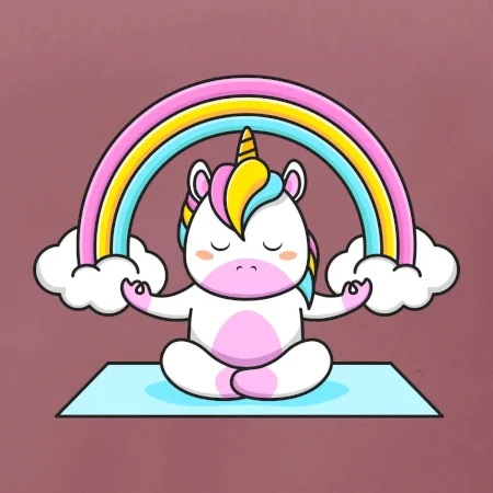 Yoga jednorožec - duha