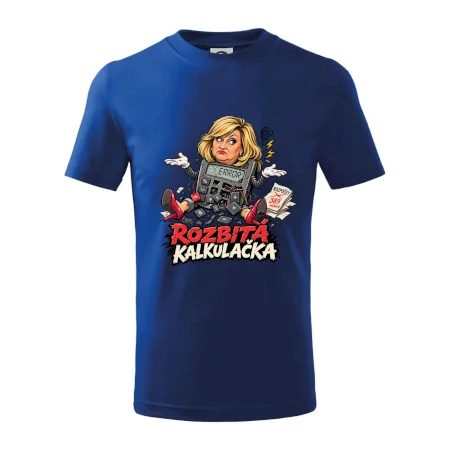 Alenka - rozbitá kalkulačka