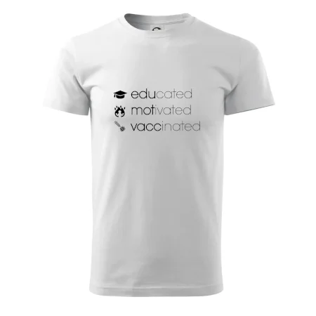 Educated motivated vaccinated