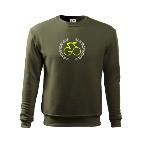 GO cyklista (fluo potisk)