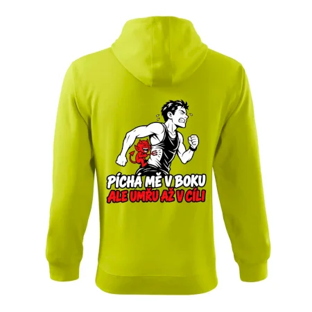 Běžec píchá mě v boku