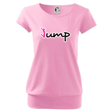 Jump - nápis a panáček