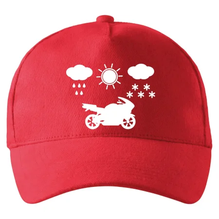Motorkář za každého počasí - silnice