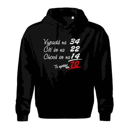 Vypadá, cítí se, chová se - 70 let