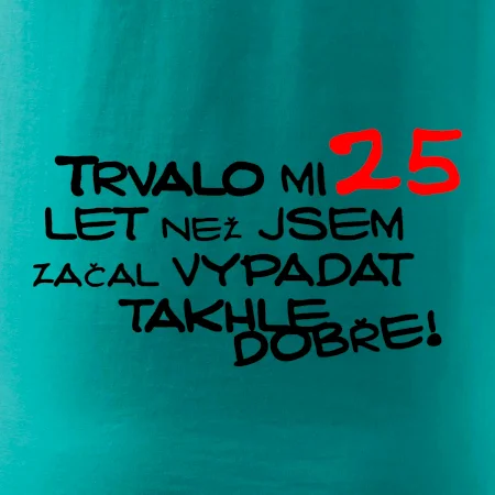 Trvalo mi 25 let než jsem začal vypadat takhle dobře