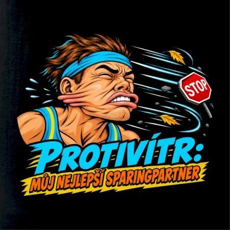 Běžecký protivítr můj sparingpartner
