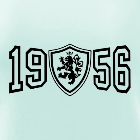 Narozeninový motiv - znak - 1956