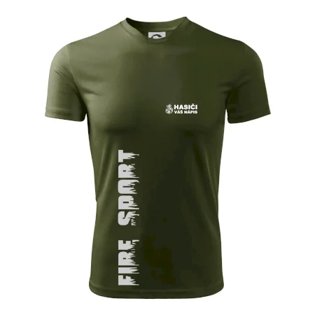 Hasiči REFLEXNÍ (oheň, Firesport, název sboru - vlastní nápis)