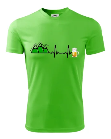 EKG z hor na pivo