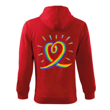 Srdce pride duha kreslená
