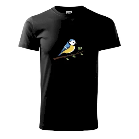 Sýkorka modřinka na větvi
