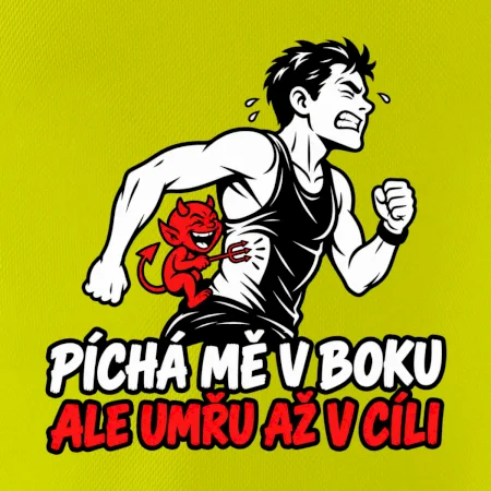 Běžec píchá mě v boku