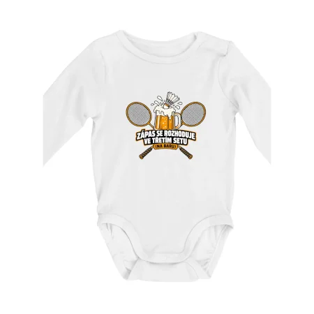 Badminton třetí set na baru