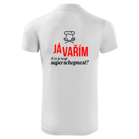 Já vařím - tvoje superschopnost? rovný nápis