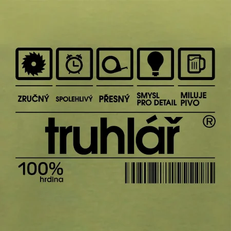 Čárový kód truhlář