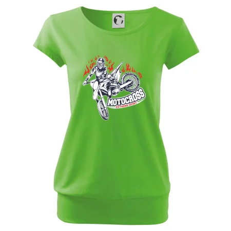 Motocross extreme sport fire