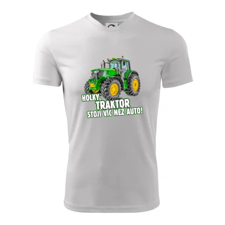 Holky, traktor stojí víc než auto