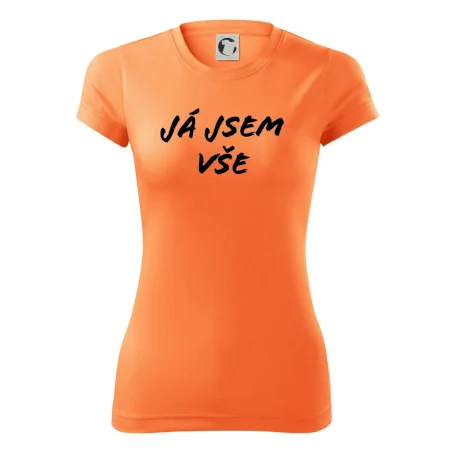 Nápis Já jsem vše!