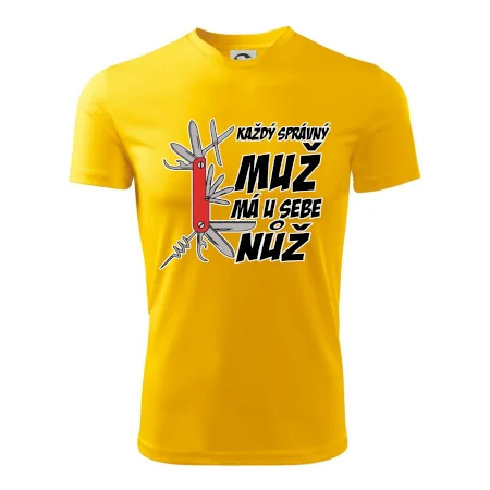 Každý správný muž, má u sebe nůž