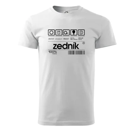 Čárový kód zedník
