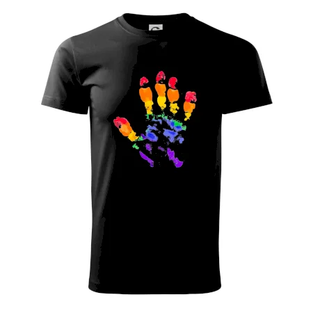 LGBT hand print