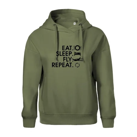 Eat sleep fly repeat