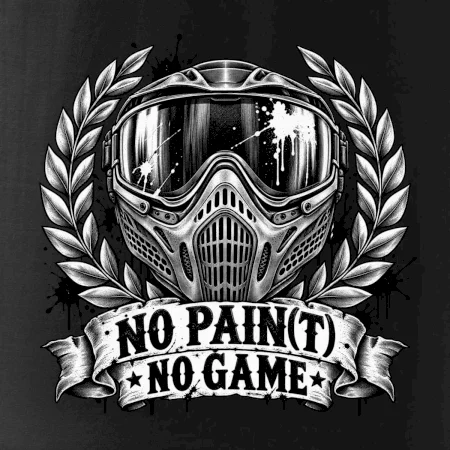Motiv no paint no game s maskou