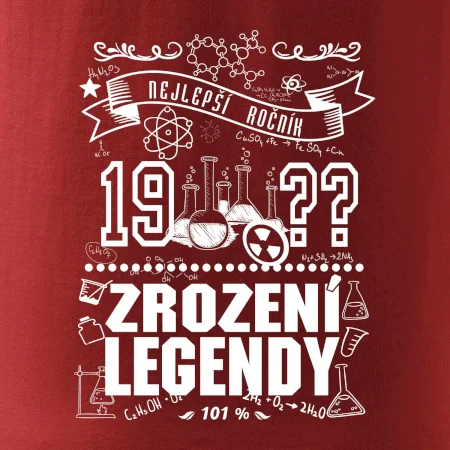 Zrození legendy pro chemika