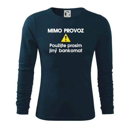 Mimo provoz - použijte jiný bankomat