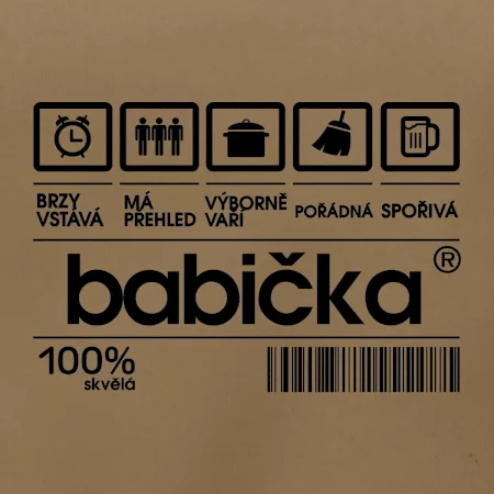 Čárový kód babička