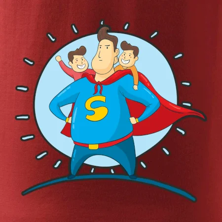Táta superman - kluk a kluk