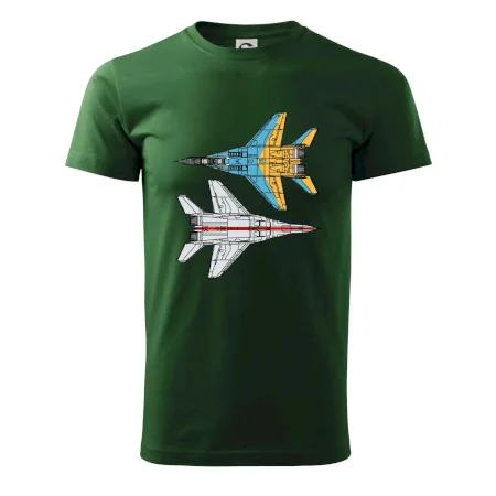 Mig 29 Fulcrum ze spoda a ze zhora