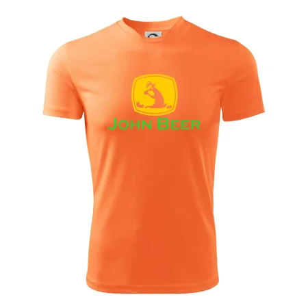 John Beer jelen s pivem