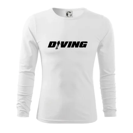 Diving nápis potápěč