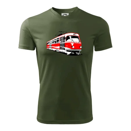 Tramvaj T3R barevná