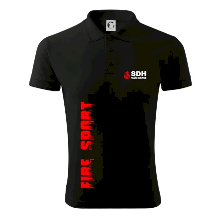SDH nápis (oheň, firesport, název sboru - vlastní nápis)