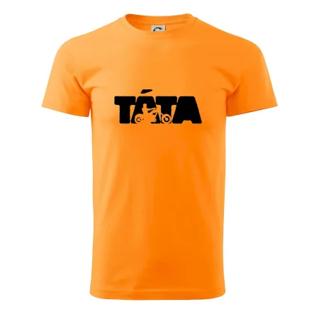 Táta nápis - motorka chopper