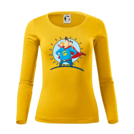 Táta superman - holka a kluk