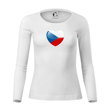 České srdce - vlajka