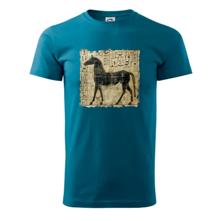 Egyptské hieroglyfy kůň