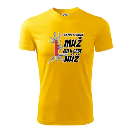 Každý správný muž, má u sebe nůž