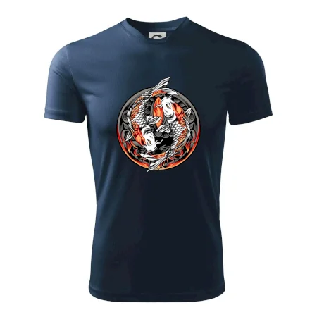 Yin & Yang Koi kapr - oranžový