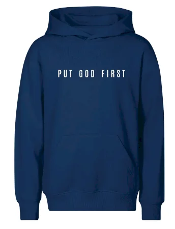 Put God first slabý nápis